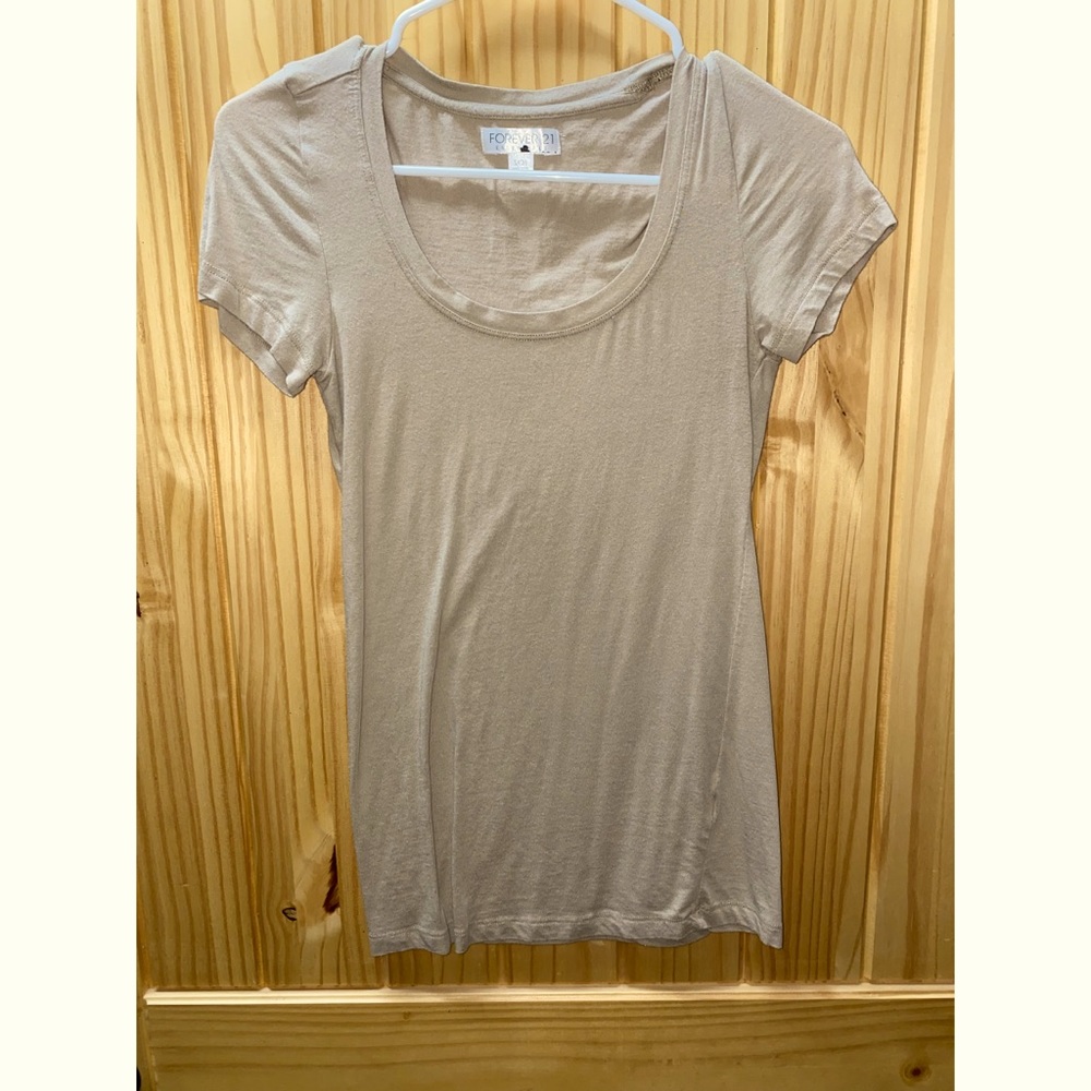 Beige Tee